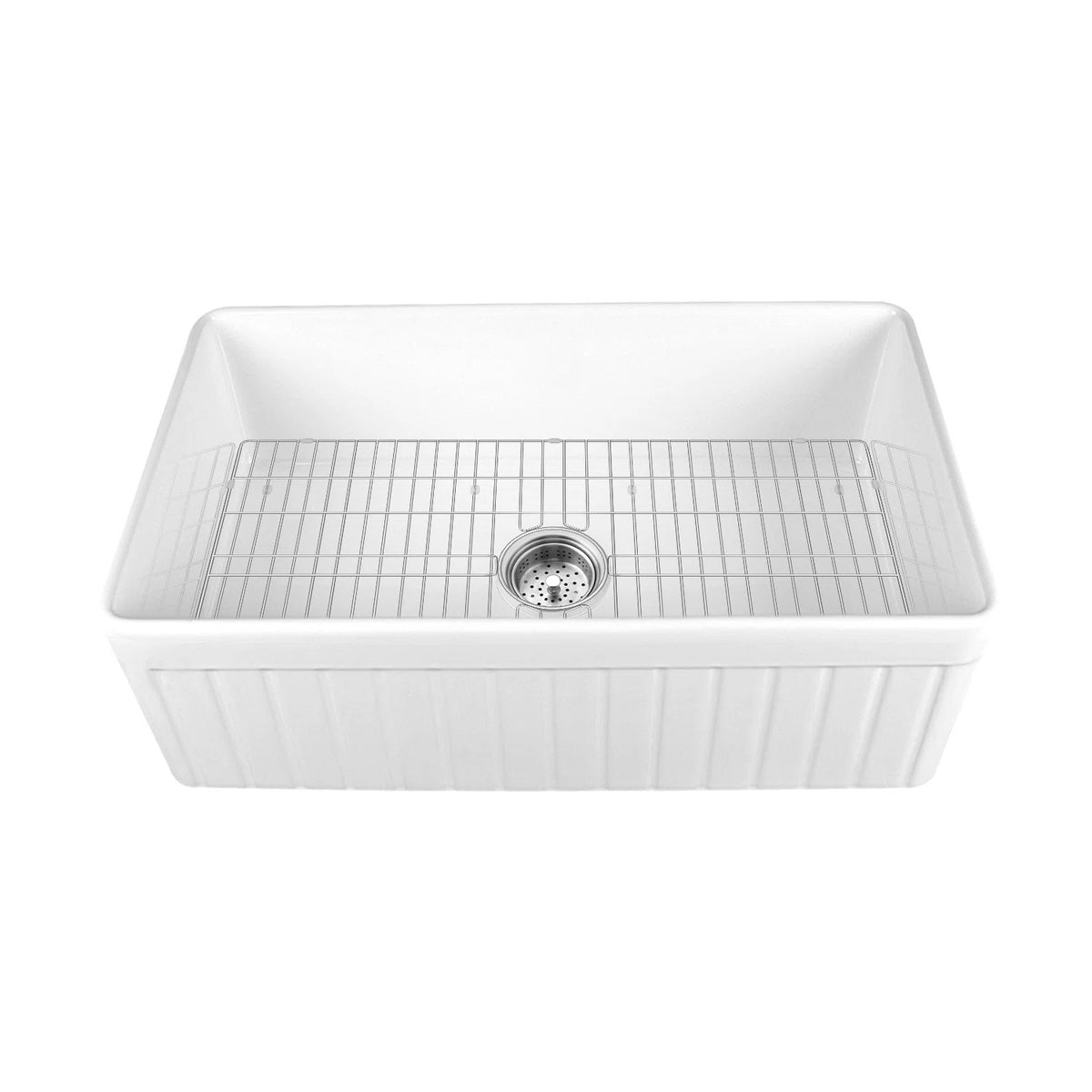 Deervalley Solstice Fireclay 33 L X 18 W Farmhouse Kitchen Sink Dv