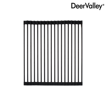 DeerValley DV-K0065R01 18.11" x 12.99" x 2.09" Kitchen Roll-Up Dish Rack (Compatible with DV-1K0065)