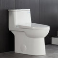 DeerValley Bath DeerValley DV-1F52677 Ursa Dual-Flush Elongated One-Piece Full-Size Toilet (Seat Included) Toilet