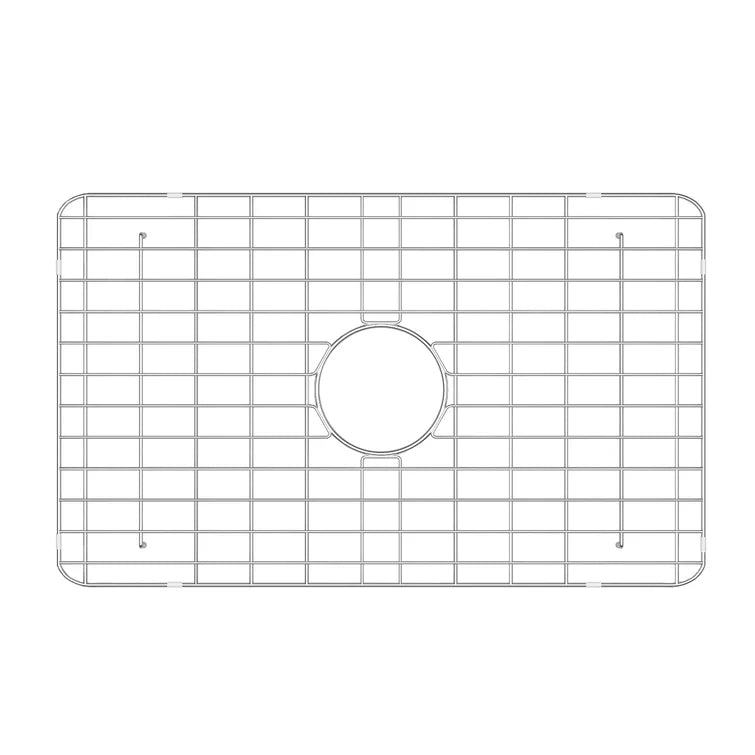 DeerValley Bath DeerValley DV-K016G01 24.75" x 14.5" Sink Grid (Compatible with DV-1K016) Kitchen Accessories