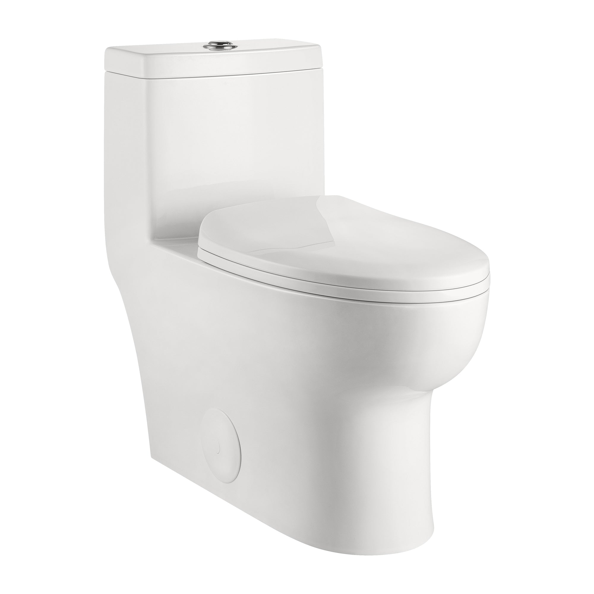 DeerValley Bath ALLY One-Piece Elongated Toilet, Dual Flush Standard-Size with Multiple Colors Toilet