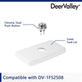 DeerValley Bath DeerValley Tank Lid Collection(Not with a flush button) Toilet Accessories