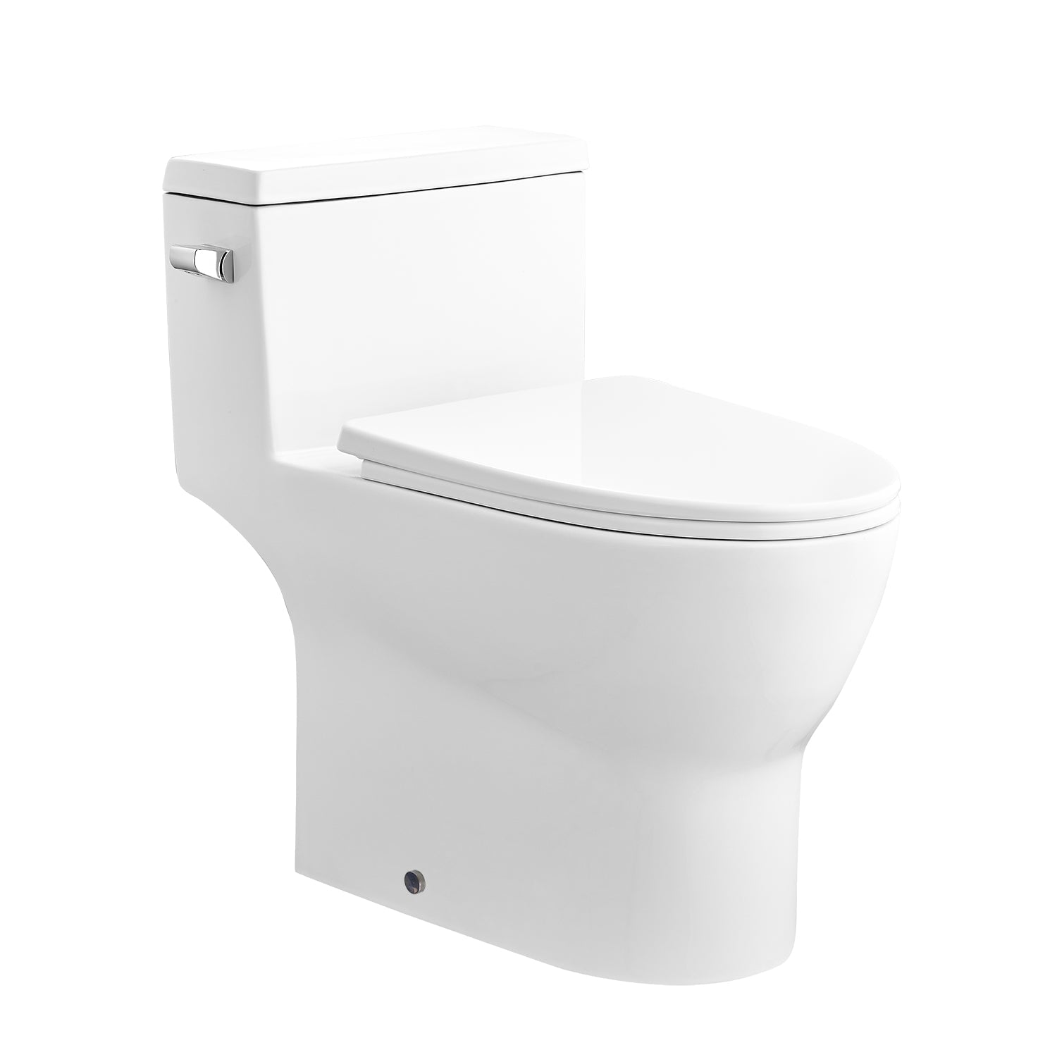 DeerValley Bath DeerValley DV-1F52626 Concord Comfortable Seat Height 1.28 GPF Water Efficient Elongated One-Piece Toilet (Seat Included) Toilet