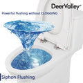 DeerValley Bath DeerValley DV-1F52677 Ursa Dual-Flush Elongated One-Piece Full-Size Toilet (Seat Included) Toilet