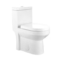 DeerValley Bath DeerValley DV-1F52812 Liberty Dual-Flush Elongated One-Piece Toilet (Seat Included) Toilet