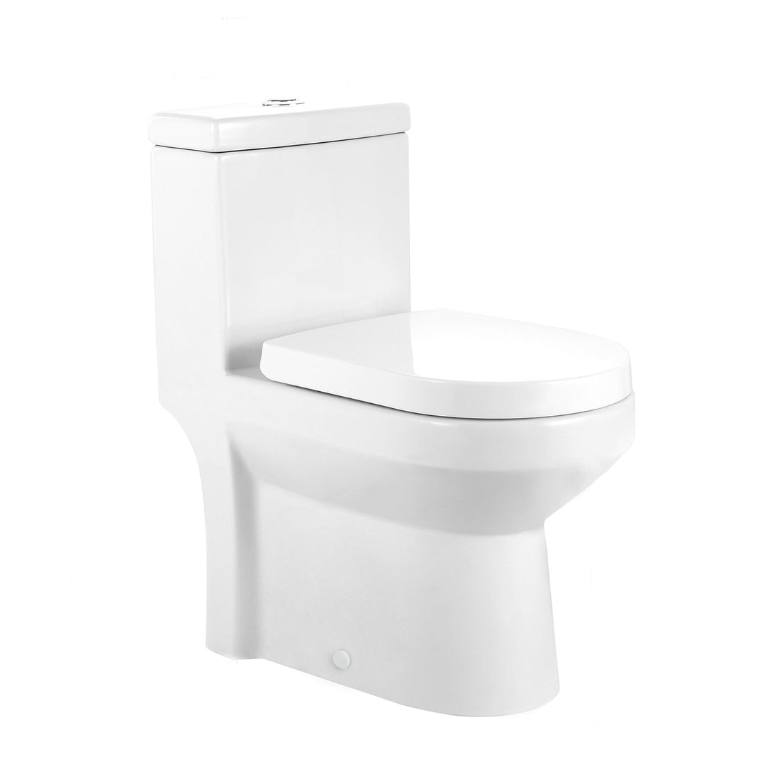 DeerValley Bath DeerValley DV-1F52813 Liberty Dual-Flush Elongated One-Piece Toilet (Seat Included) Toilet