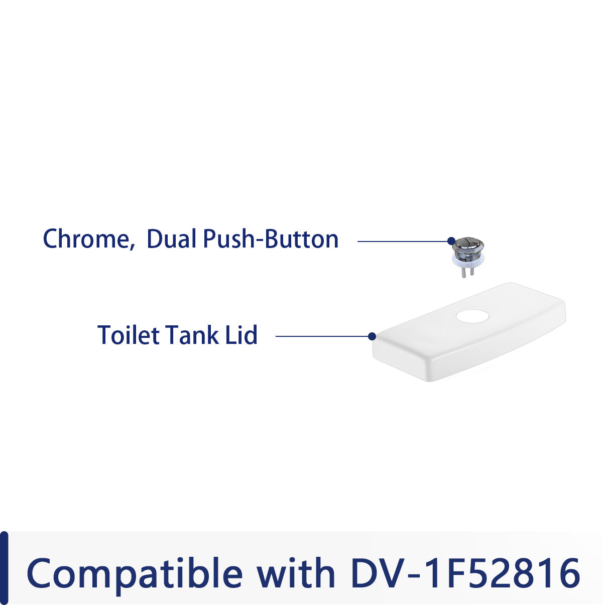 DeerValley Bath DeerValley Tank Lid Collection(Not with a flush button) Toilet Accessories