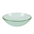 DeerValley Bath Deervalley DV-1G0006 Glass Circular Vessel Bathroom Sink Vessel sink