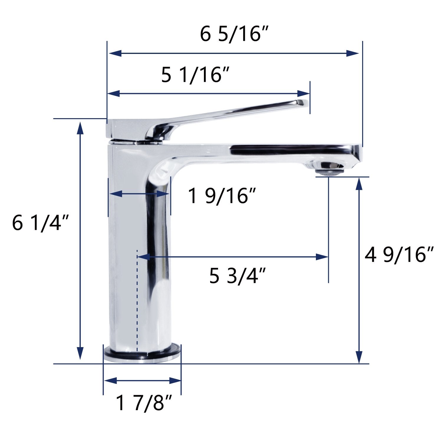 DeerValley Bath DeerValley DV-1J82822 Ursa Single Hole Bathroom Sink Faucet Faucet