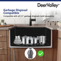 DeerValley Bath DeerValley DV-1K0012 Perch Fireclay 24