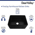 DeerValley Bath DeerValley DV-1K0012 Perch Fireclay 24