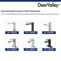 DeerValley Bath DeerValley DV-1P523 Liberty 20