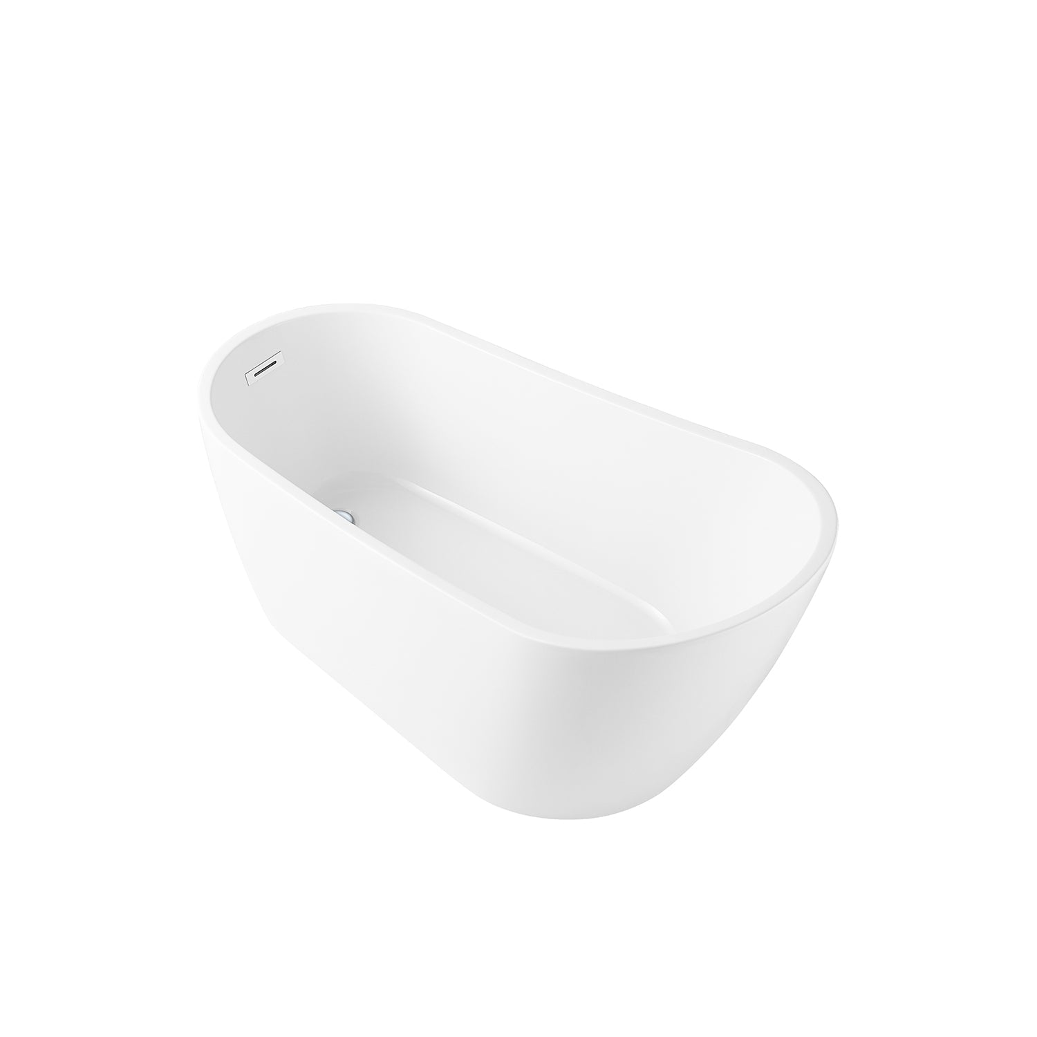 DeerValley Bath DeerValley DV-1T171 Prism 59" X 29" Freestanding Acrylic Bathtub