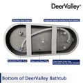 DeerValley Bath DeerValley DV-T11P11 Bathtub plastic drain pipe Bathtub