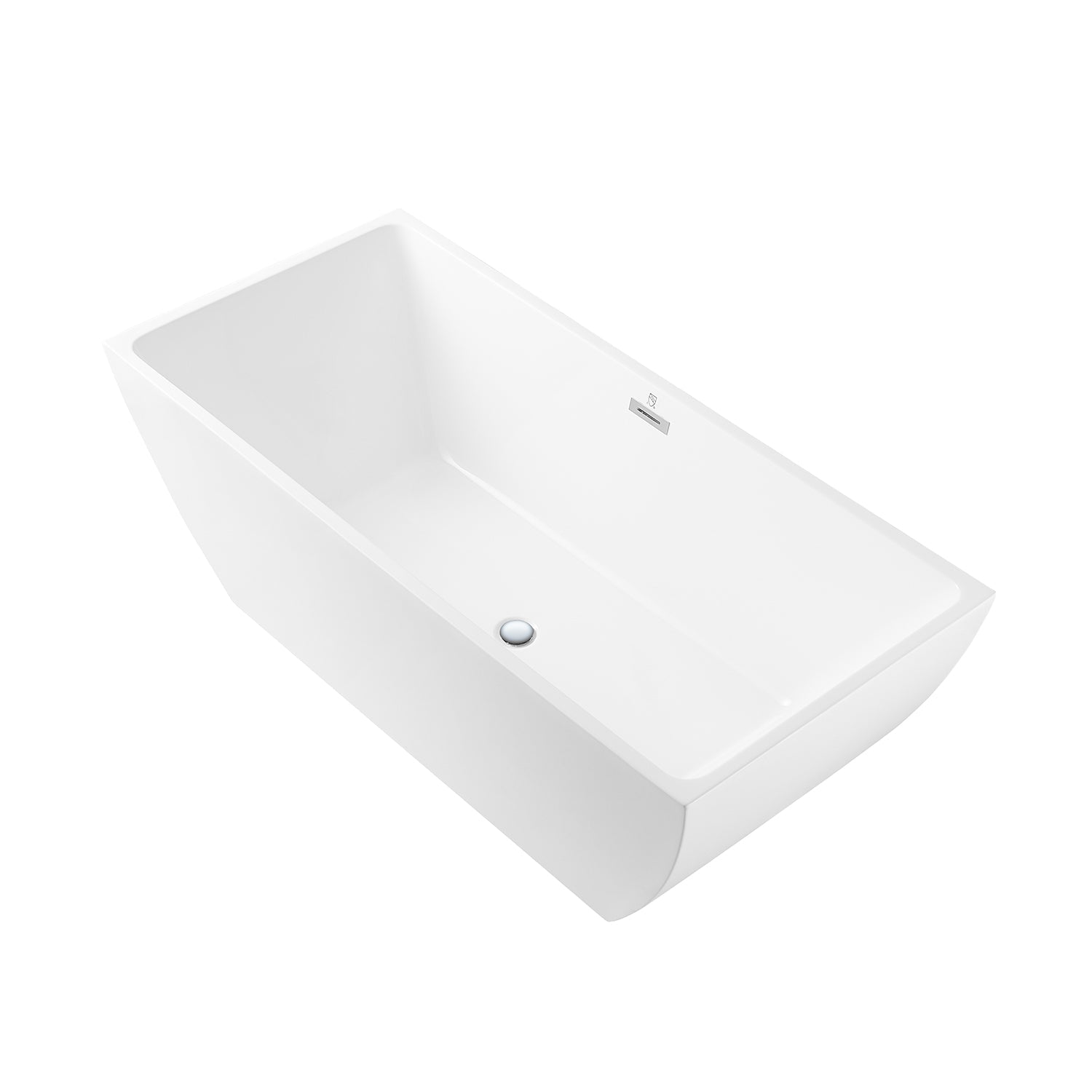 DeerValley Bath DeerValley DV-1T193 Apex 67" x 31" Freestanding Acrylic Bathtub