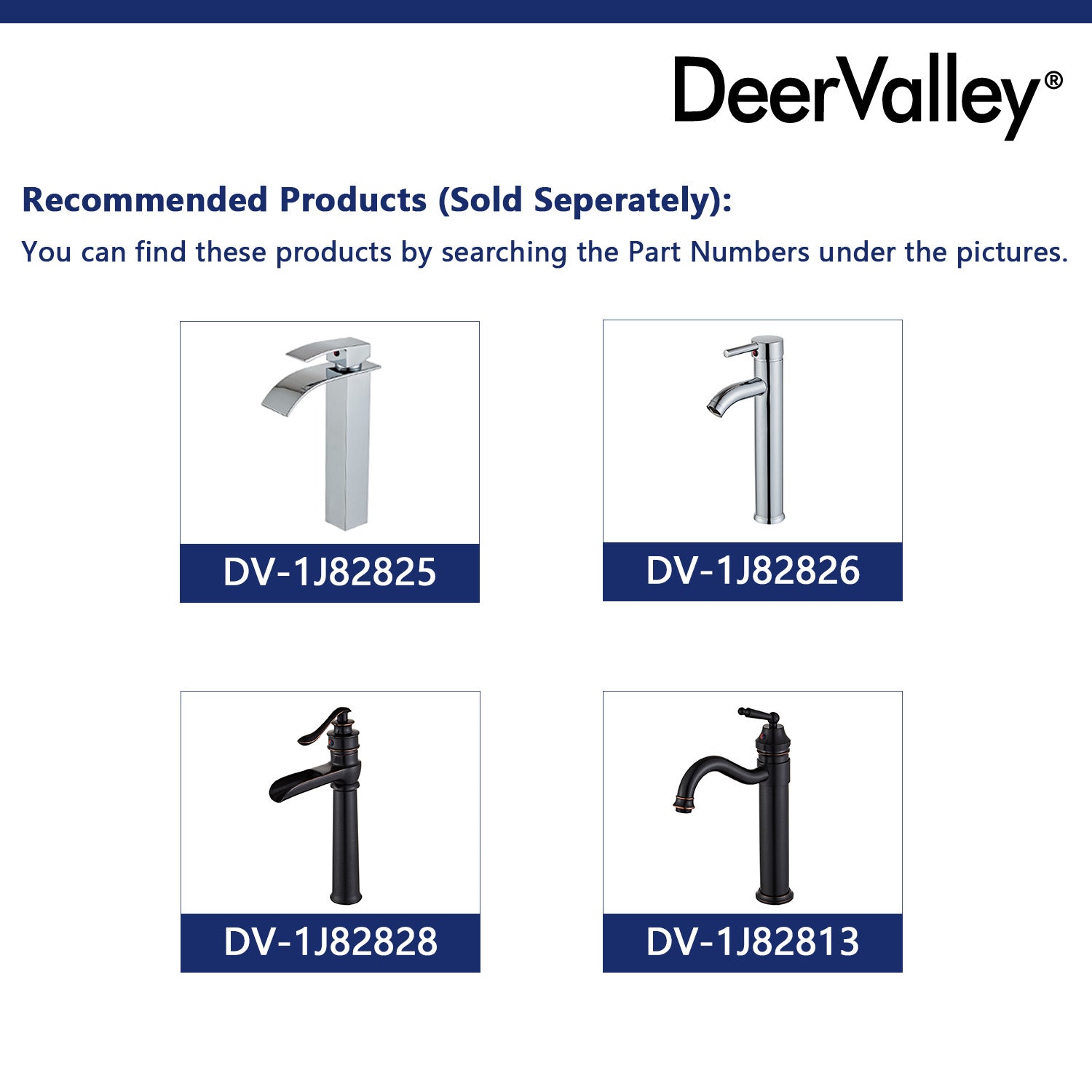 DeerValley Bath DeerValley DV-1V0001 Ally Black and White Ceramic Rectangular Vessel Bathroom Sink Vessel Sink