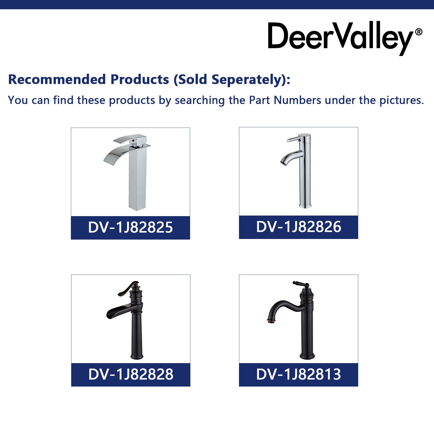 DeerValley Bath DeerValley DV-1V0002 Ally Black and White Ceramic Rectangular Vessel Bathroom Sink