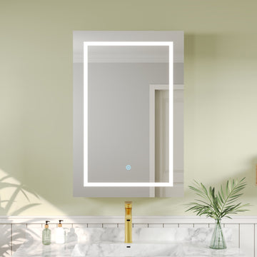 Rectangular Bathroom Vanity Mirrors, Bright Adjustment