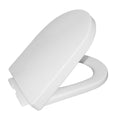 DeerValley Bath DeerValley DV-F812S11 Quite-Close Easy to Install Plastic Polypropylene Toilet Seat (Fit with DV-1F52812/ DV-1F52813) Toilet Seats