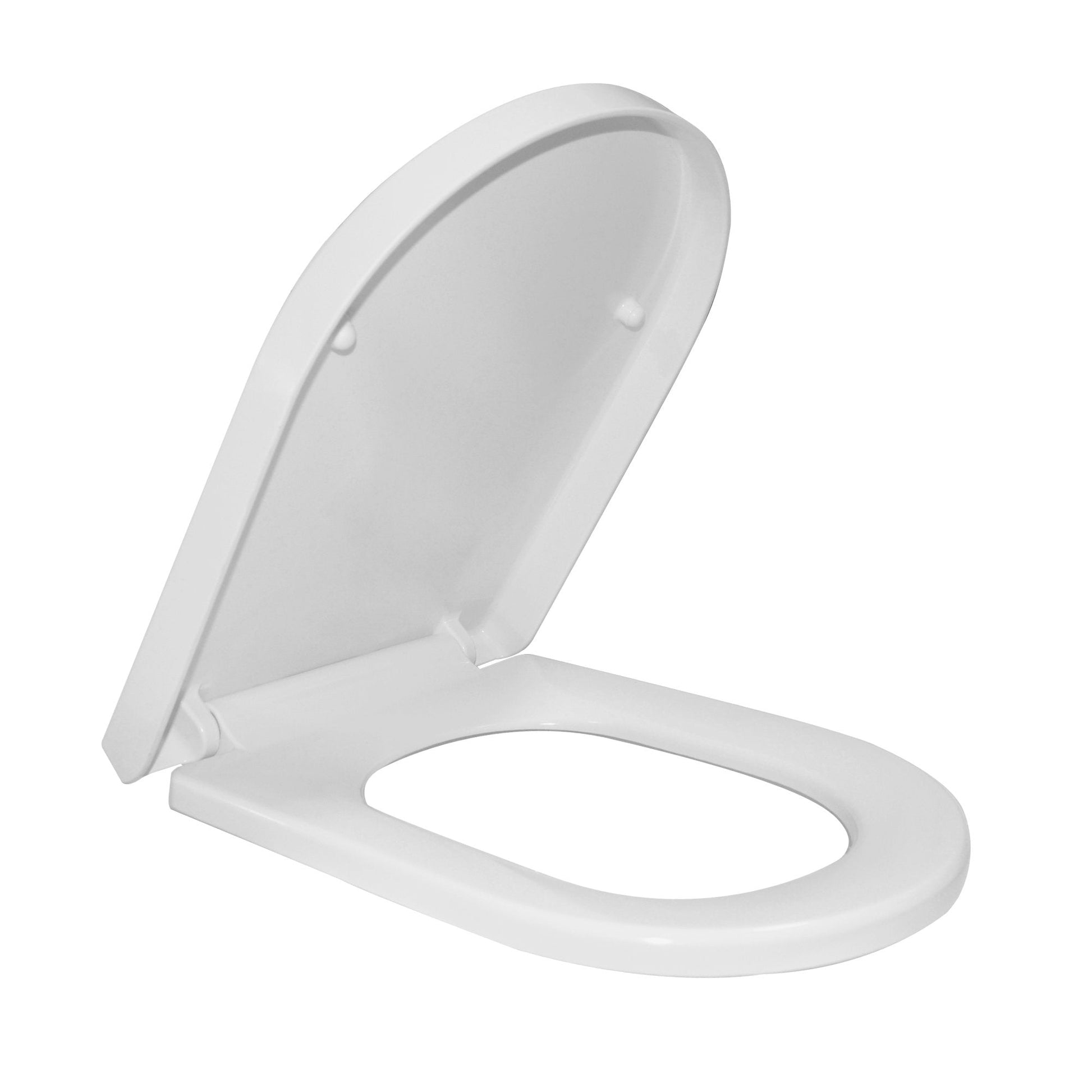 DeerValley Bath DeerValley DV-F812S21 Quite-Close Quick-Release Urea Formaldehyde Resin (UF) Toilet Seat (Fit with DV-1F52812/ DV-1F52813) Toilet Seats