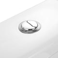 DeerValley Bath DeerValley chrome-plated dual flush button (Fit with DV-1F52812) Toilet Chrome-plated dual flush button