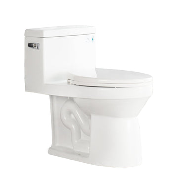 DeerValley Bath DeerValley DV-1F52627 Concord Elongated One-Piece Water-saving Premium-Size Toilet (Seat Included) Toilet