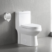 DeerValley DV-1F52812 Liberty Dual-Flush Elongated One-Piece Toilet ...